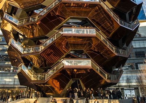 The subreddit about new york city, the capital of the world. The Vessel at the Hudson Yards | New York by Rail