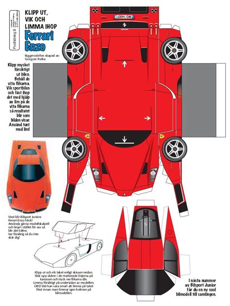 Pin By Tanya Sheehan On Paper Craft Paper Car Paper Toy Car Car