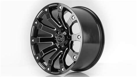 Black Rhino Truck Wheels Selkirk Gloss Black Milled Youtube