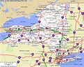 Road Map Of New York State And Pennsylvania - Printable Map