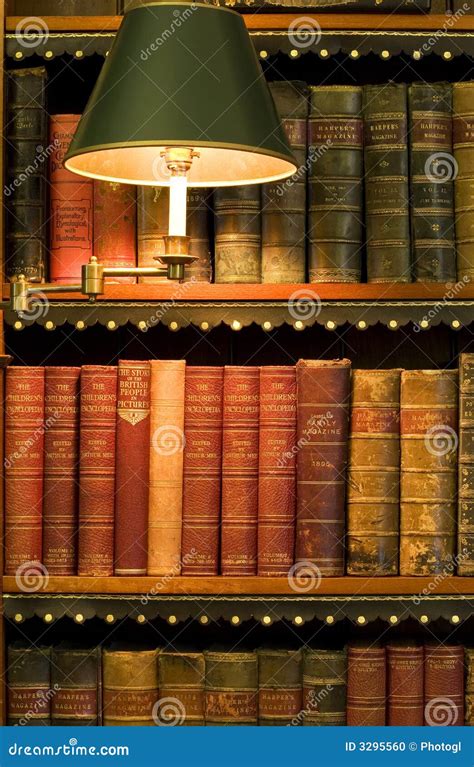 Lots Of Old Books In A Library Stock Photo Image 3295560