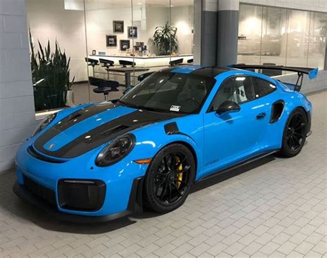 Mexico Blue 2018 Porsche 911 Gt2 Rs With Matching Interior Shines In