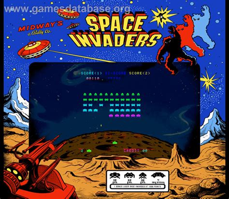 Space Invaders Arcade Artwork Artwork