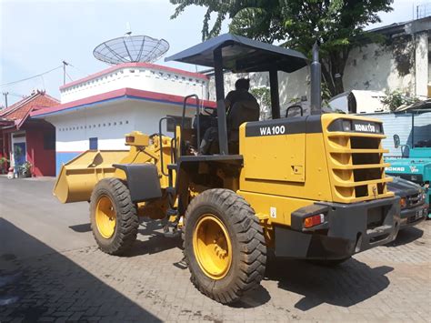 Disewakan Rental Alat Berat Wheel Loader Wa100 Komatsu Surabaya Harga