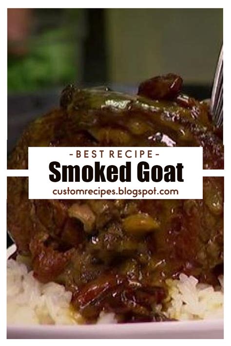Smoked Goat Meat Recipes
