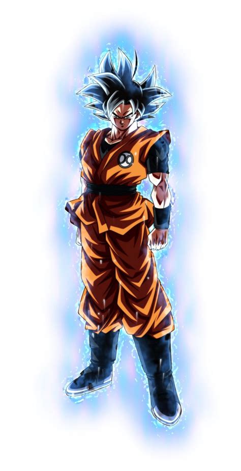 Sdbh Ultra Instinct Omen Goku W Aura By Blackflim Anime Dragon