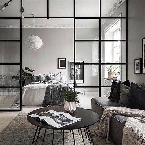 black framed steel glass partitions