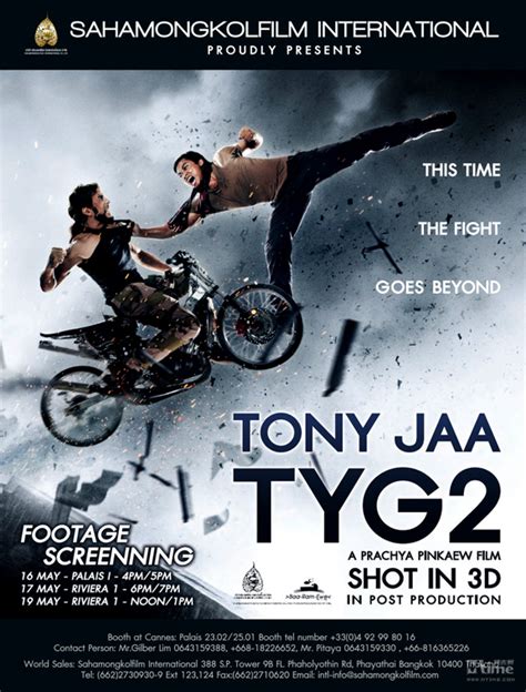 Warp Station A New Character Poster For Tony Jaa’s ‘tom Yum Goong 2′ Aka ‘the Protector 2′