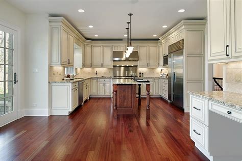 I Even Like That Is Light In Color With Images Wood Floor Kitchen