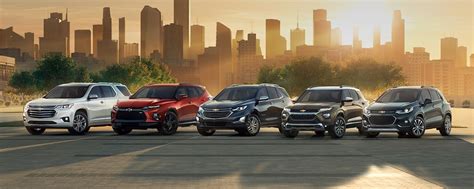 Chevrolet Suvs And Crossovers Lineup 5 9 Passenger