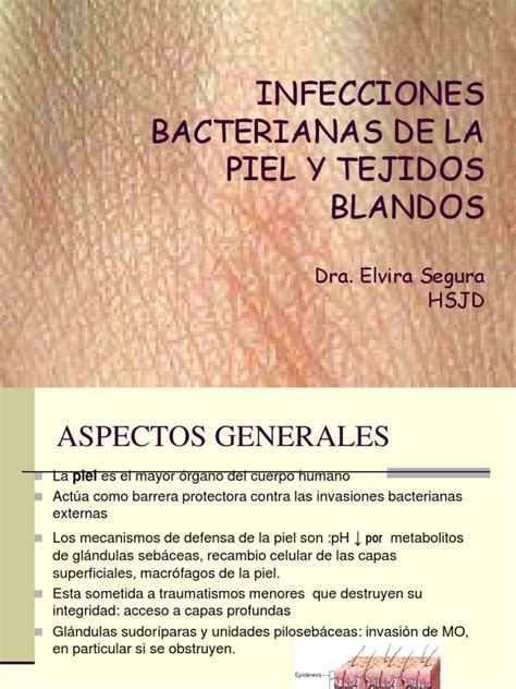 Fecciones Bacterianas De La Piel Y Tejidos Blandos Pdf