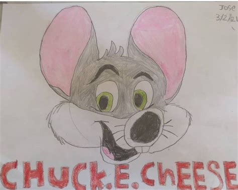 My Chuck E Cheese Drawing I Love How It Turned Out Pizza Time Theater