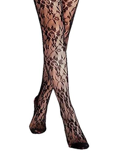 Buy Sensual Lady Womens High Waist Sexy Floral Pattern Pantyhose