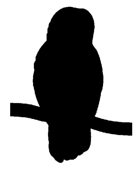 Owl Silhouette Clip Art Clipart Best