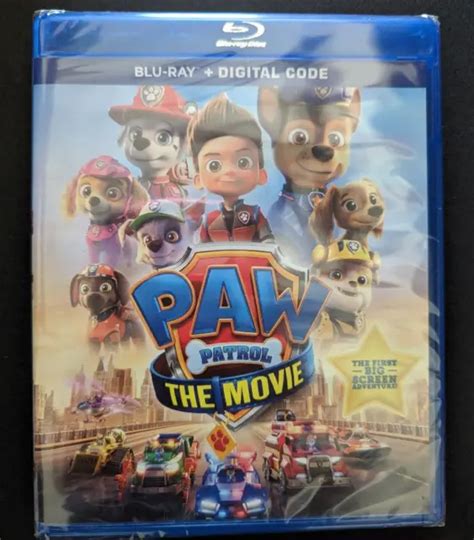 Paw Patrol The Movie Blu Ray Dvd New Sealed 699 Picclick