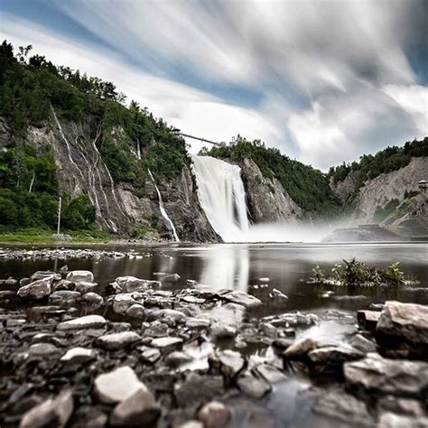 Parc De La Chute Montmorency Québec Canada Sépaq