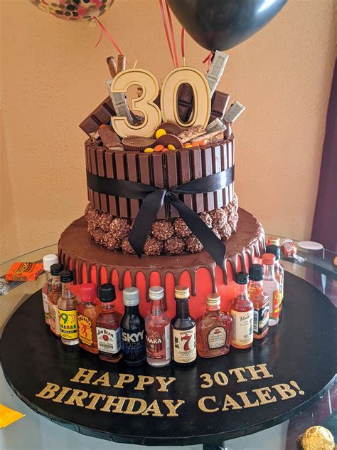 Maybe you would like to learn more about one of these? Made my husband's 30th birthday cake! : Baking