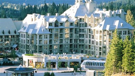 Hotel Pan Pacific Mountainside And Village In Whistler Canada White