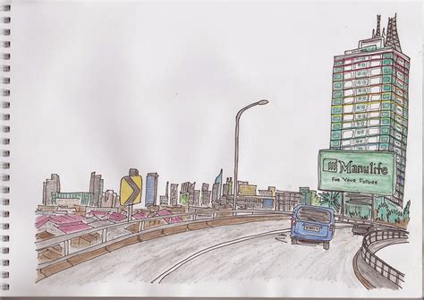 Sketches And Journeys City Sketches Jakarta