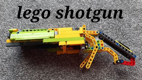 Lego Working Double Barrelled Shotgun Youtube