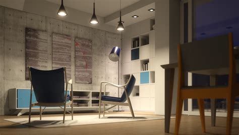 How To Light And Render Interiors With V Ray For Cinema 4d Chaos