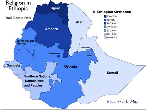 Geocurrents Maps Of Ethiopia Geocurrents