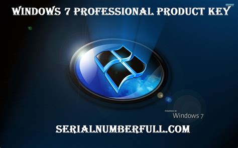 Windows 7 Professional Product Key 32 64 Bit 2020