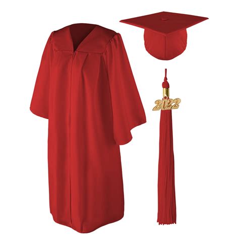 Class Act Graduation Adult Unisex Matte Graduation Cap And Gown With