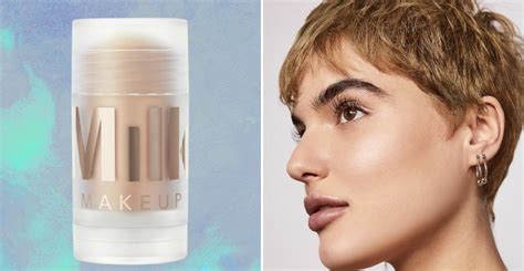 milk makeup s new luminous blur stick will make your skin poreless and glowy milk makeup hair