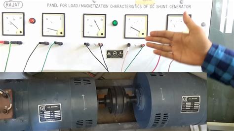 Magnetization Characteristic Of Dc Shunt Generator Youtube