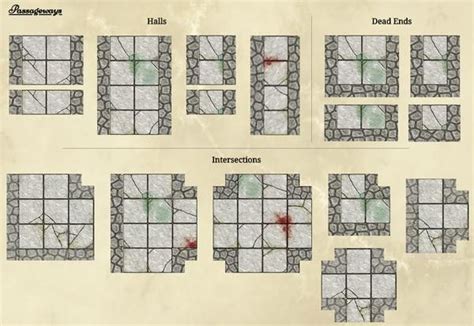 Modular Tiles Modular Tile Dungeon Maps Dungeons And Dragons