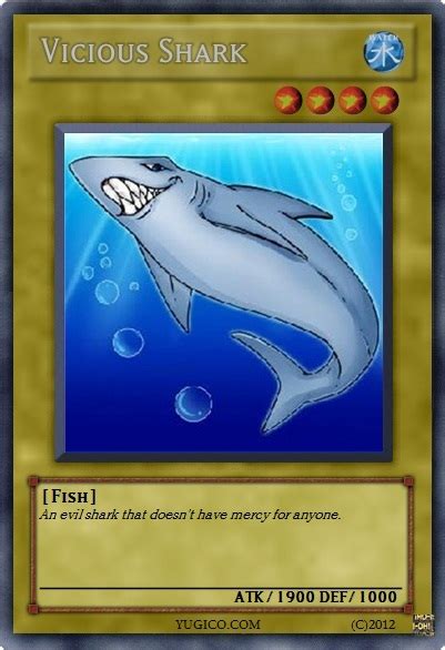 Vicious Shark Yu Gi Oh Card Maker Wiki Fandom Powered By Wikia