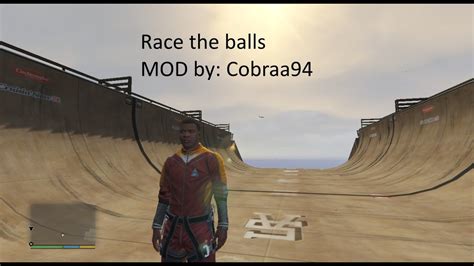 Gta V Race The Balls Mod Youtube