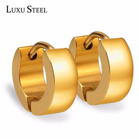 Luxusteel Clearance Earring For Women Stainless Steel Circle Hoop