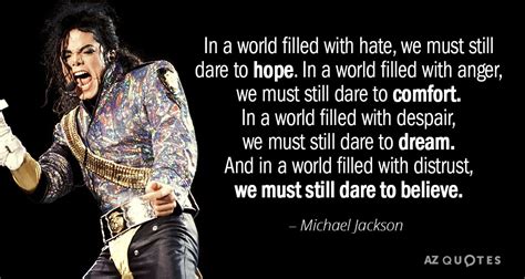 Famous Michael Jackson Quotes Barebonestory