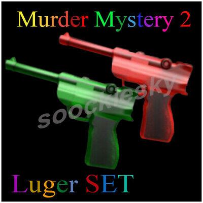 To buy an item click on the bold listing title and make an offer or contact the seller . Roblox MM2 Luger SET Murder Mystery 2 NEU Knife Messer Gun ...