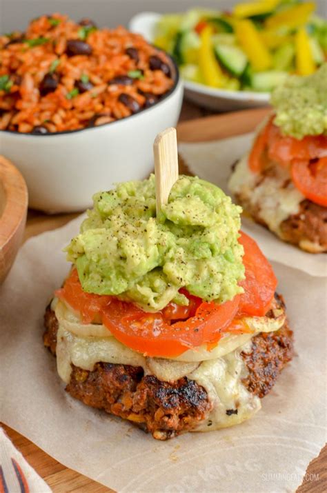 Mexican Burgers Slimming Recipes Slimming Eats