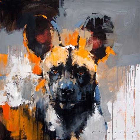 Peter Pharoah Contemporary South African Fine Artist Hyena Are
