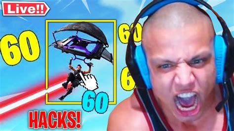 Trolling Fortnite Streamers With Hacks Youtube