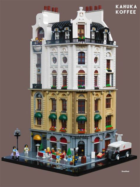 Modularsbykristel Passionate About Moc Modular Buildings Lego