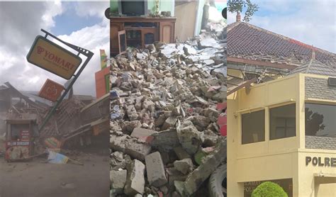 Gempa Bumi Dengan Pusat Di Cianjur Jawa Barat Dirasakan Di Beberapa Daerah 14 Meninggal 17