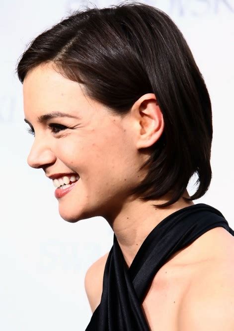 Katie Holmes Short Bob Hairstyle Chic Short Cut For Women Hairstyles