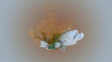 Sercan Yasar Geometry Morph Animation With Particles And Vop
