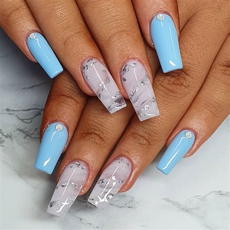 Mesmerizing Marble Nail Design For All Nail Shapes
