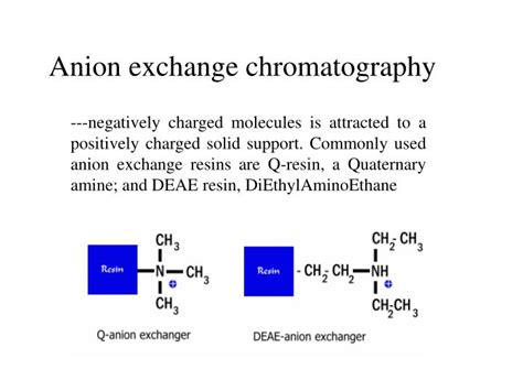 Ppt Ion Exchange Chromatography Powerpoint Presentation Id931814