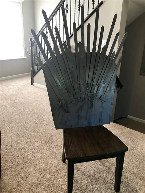 We did not find results for: ﻿Make Your Own Iron Throne for Under $25 | Iron throne, Game of thrones chair, Game of thrones ...