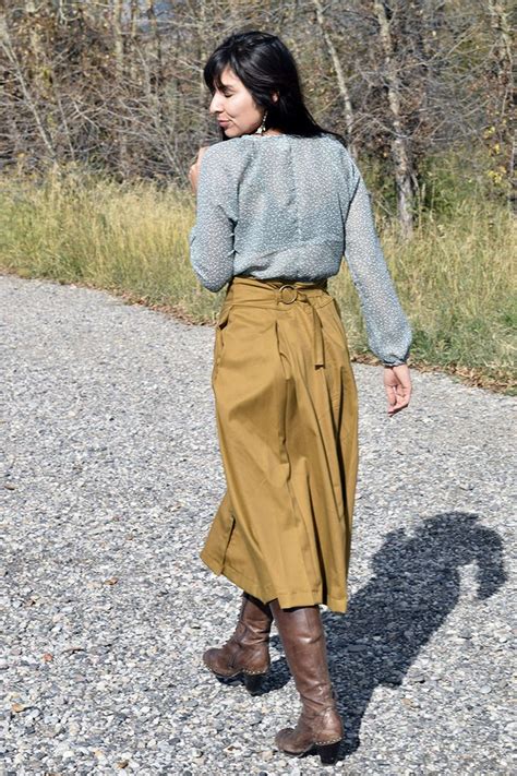 Lacey Jean Prairie Skirt In Mustard 1 Left Size Xs Revivall Clothing