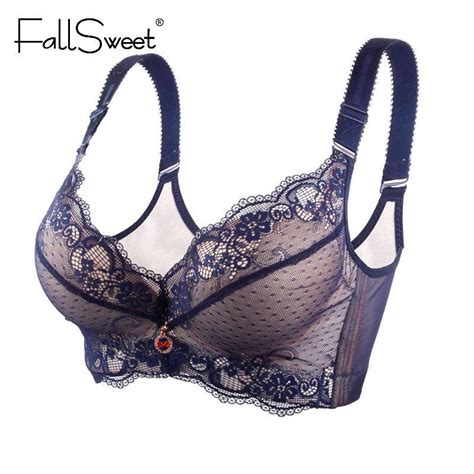 buy fallsweet add two cup brassiere underwire push up padded bras for women lace plus size bra
