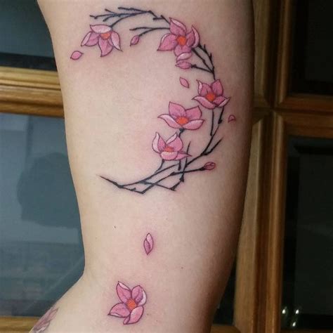 65 Small Cherry Blossom Tattoo Ideas