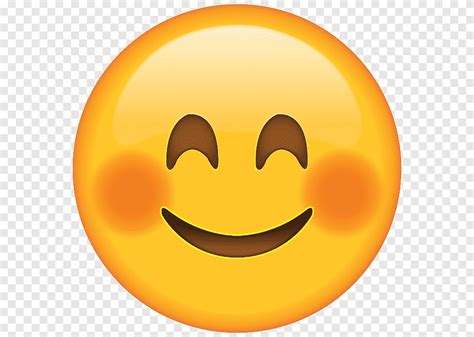 Emoji Sonriente Ilustración Emoticon Cara Ruborizada Iconos Logos